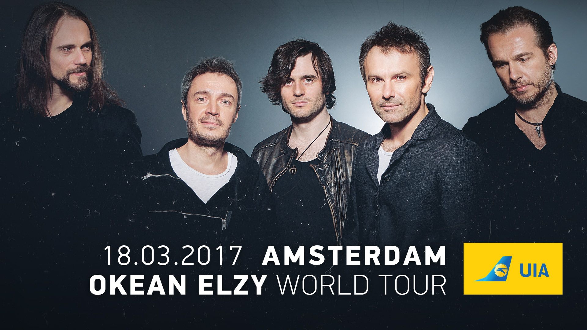 Okean Elzy ticket sale Amsterdam 2017